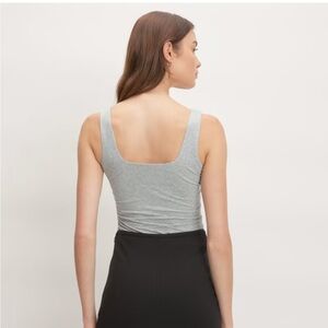 NWT everlane supima sleeveless top black‎ XXS